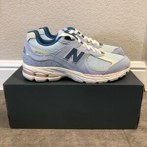 New Balance 2002R Pastel Blue Green Sneakers Men’s Shoes Multi Sizes